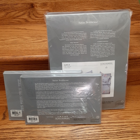 Schlossberg Aurelie King Duvet Cover & King Shams Set $1290 - Picture 12 of 14